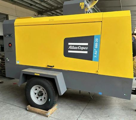 X-AIR+ 688-20 Модель двигателя B6.7CS4 Портативный компрессор в желтом цвете для производительности на ходу