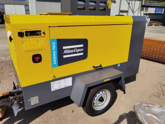 Черный переносной воздушный компрессор XAHS400 PACE 95KW с двигателем Cummins