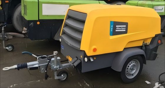 Желтый портативный компрессор XAS 78KD  Уровень сжатия Легкий и портативный дизайн