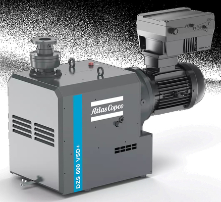 Переход на вакуумные насосы Atlas Copco DZS VSD+ с сухими лапами для снижения энергопотребления