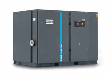 Компрессор воздуха Atlas Copco GL55-90 - высокоэффективный двигатель IE3 с изоляцией класса F и повышением температуры класса B