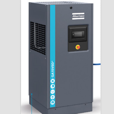 50 60 Гц Atlas VSD Plus Алюминиевый воздушный компрессор 15 KW Ротационный винтовой компрессор