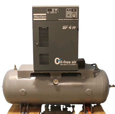 3.7KW/5HP 0 Ppm Нефтяной непосредственный привод винтовой воздушный компрессор SF4