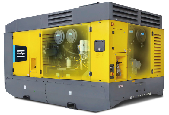 Портативный компрессор Atlas Copco X1300 Интеллектуальное управление для применения высокого давления