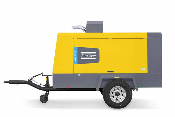 Портативный компрессор X-AIR+ 777-22 с давлением 13-22 бар и желтым цветом