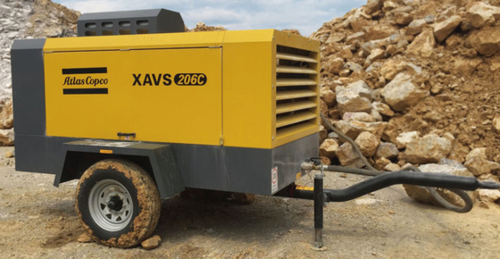 Портативный компрессор XAVS206C - лучшее решение для переносного и воздушного сжатия в промышленных приложениях