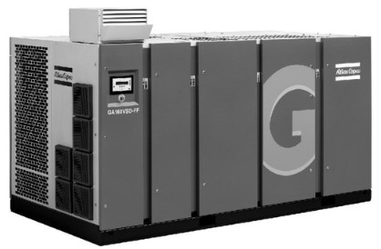 Ротационный винтовой масло впрыскивается GA160VSD GA серии Atlas с встроенным сухим