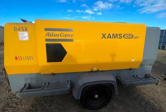 Мощный портативный компрессор XAMS850Cd 3100 кг и FAD 24,2 м3/мин для тяжелых применений
