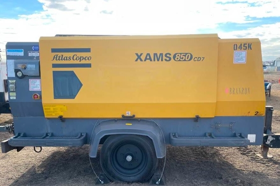 Желтый портативный компрессор 195 кВт XAMS850Cd с портативным дизайном