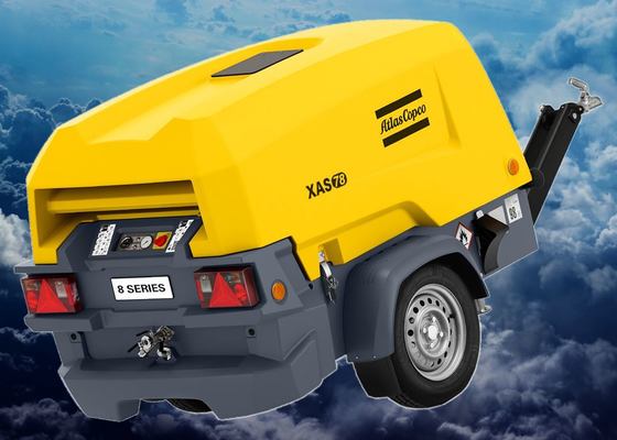 Портативный компрессор XAS 78KD - идеальный портативный выбор для высокопроизводительного и мощного сжатия воздуха
