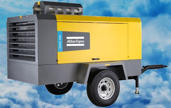 Переносной компрессор XAHS500 на 1200 об/мин, высокопроизводительный воздушный компрессор, подходящий для промышленных и строительных объектов