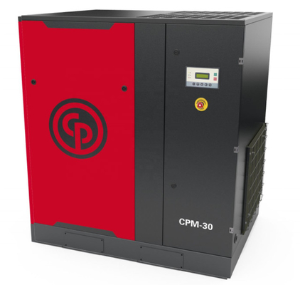 CPM30 Чикагский пневматический Atlas винтовой воздушный компрессор 22KW 430kg с медленными поршнями